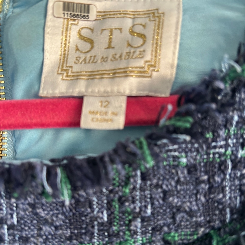 Sail to Sable Plaid Tweed Dress - Picture 5 of 8